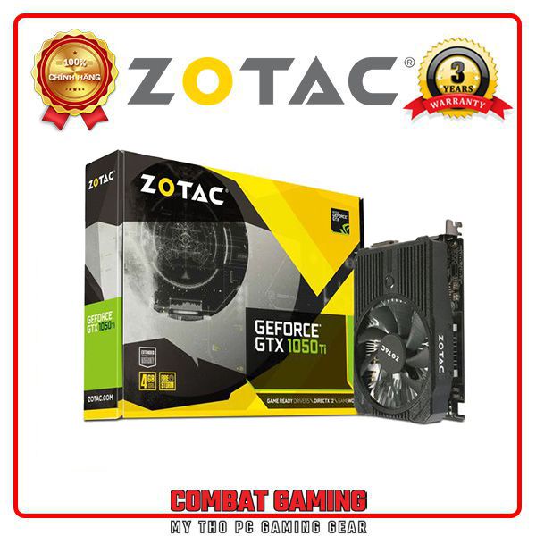 Card Màn Hình ZOTAC GTX 1050Ti 4GB Mini DDR5 ( NVIDIA GTX 1050 TI )