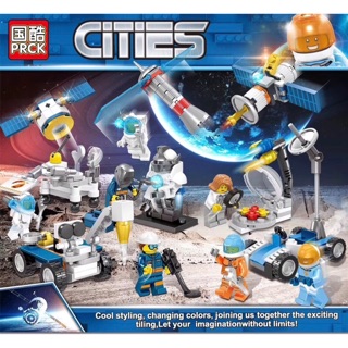 ✨✨ Set 8 Minifigures Phi hành gia & nhà khoa học thám hiểm không gian ✨✨ Mã 65009
