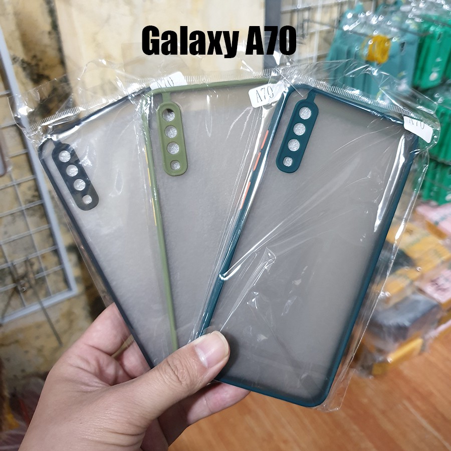 Ốp lưng nhám bảo vệ camera Samsung Galaxy A70