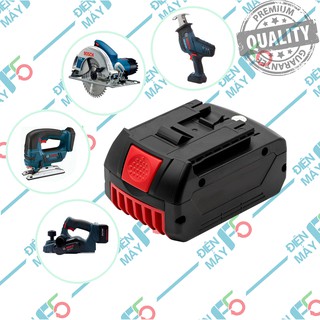 DMF5 Vỏ và mạch pin Bosch 18V 2 hàng cell nhận sạc zin Bosch có led báo pin