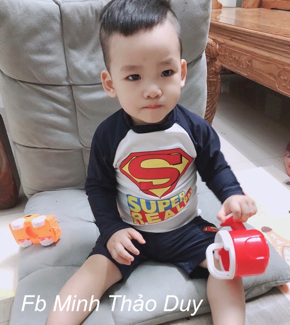 Bộ bơi Superman bé trai