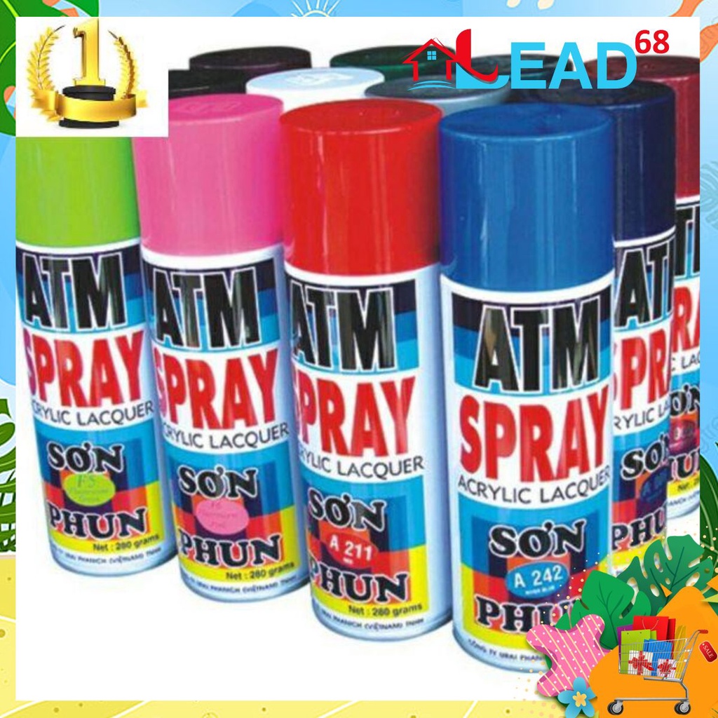 Sơn xịt atm bán lẻ giá sỉ (Shop uy tín)