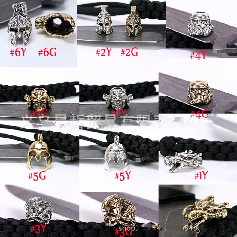 Hat bead trang trí dây paracord, dụng cụ EDC (Part II)