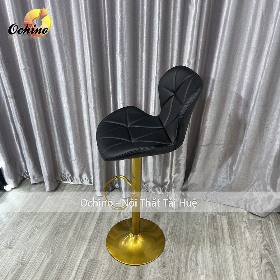 Ghế Chụp Hình, Ghế Makeup Chân Vàng K1 Sơn Tĩnh Điện Nhập Khẩu Mẫu KIM CƯƠNG ( Ảnh Thật Shop Chụp)