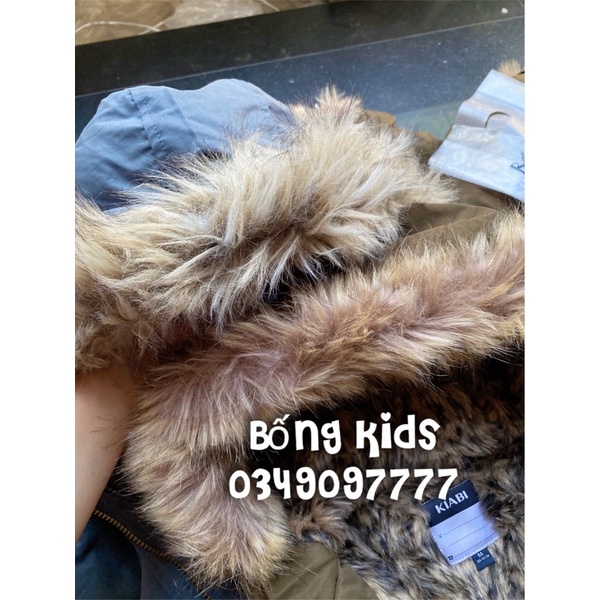 Áo Parka Bé Gái Kaki Mềm Kiabi