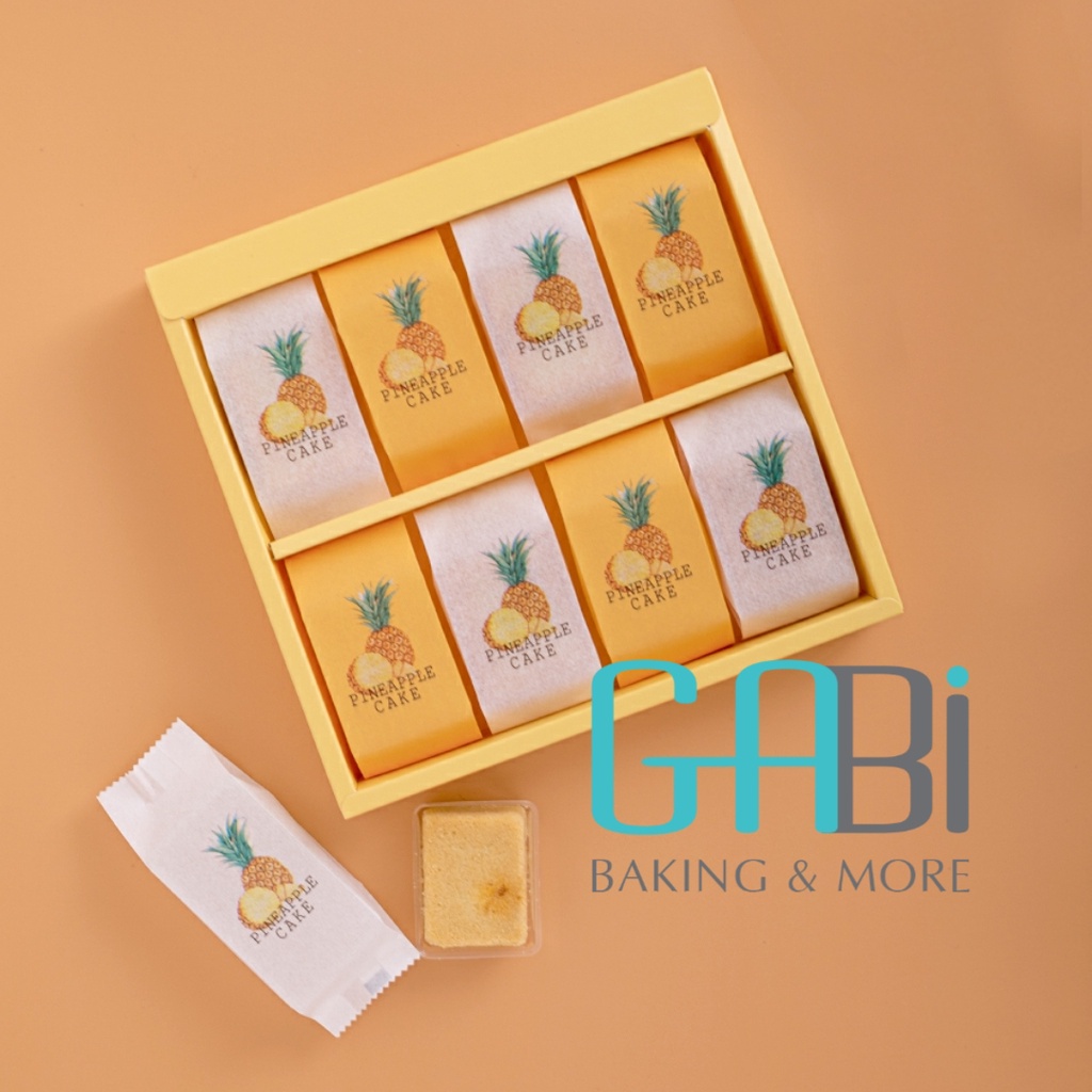 Set 50 túi đựng bánh dứa 13*4.5cm