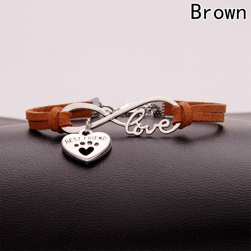 Vòng tay hình chân chó dễ thương làm quà tặng