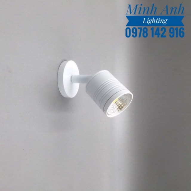 Đèn Rọi Tranh LED 5w Chiếu Điểm Gắn Tường RO5 Minh Anh