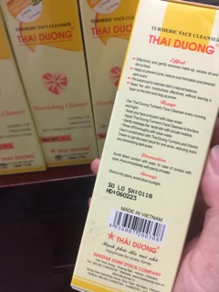 Sữa rửa mặt Nghệ THÁI DƯƠNG