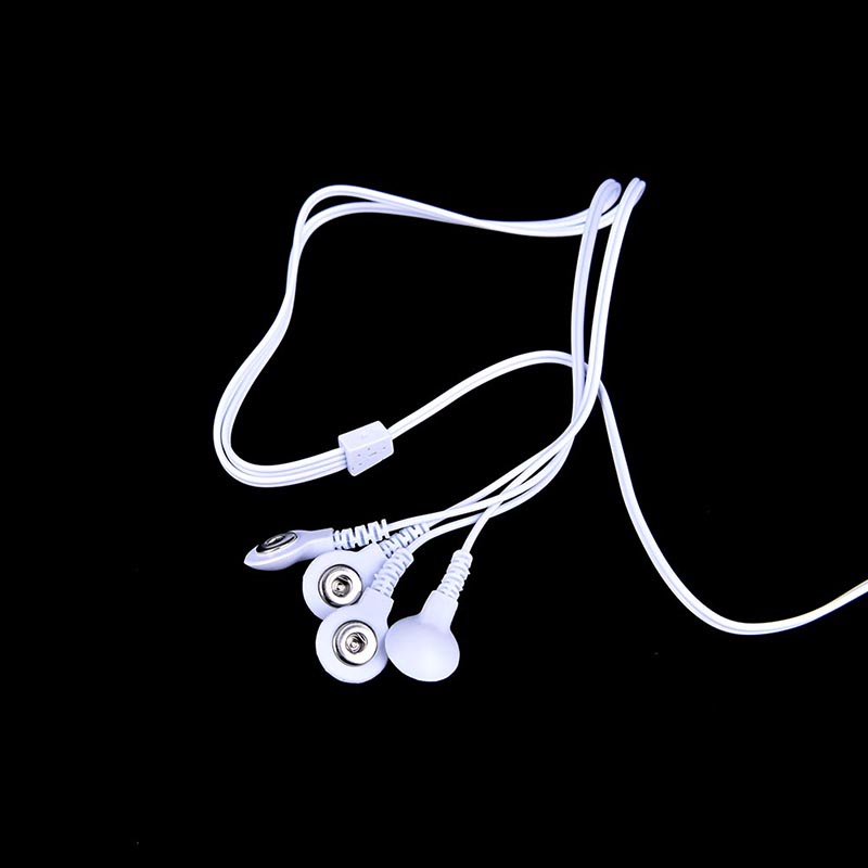 (Hàng Mới Về) Dây Điện Kết Nối Mát Xa Cải Thiện Sức Khỏe 2.5mm 2.5mm 4 Trong 1 Tiện Lợi