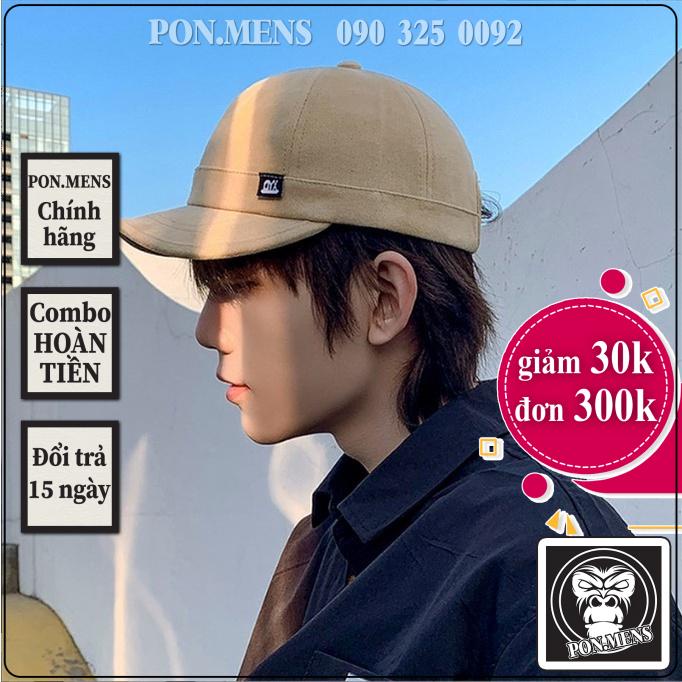 Mũ Lưỡi Trai Vành Nhỏ Cho Nam Và Nữ màu đen sữa và rêu Pon.mens hà nội hcm