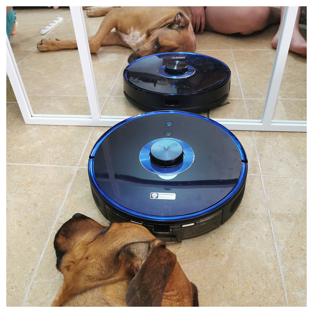 Robot hút bụi lau nhà Viomi Alpha S9 UV - màu đen , lực hút 2700Pa, tích hợp 3 chế độ vệ sinh, khử trùng bằng tia UV