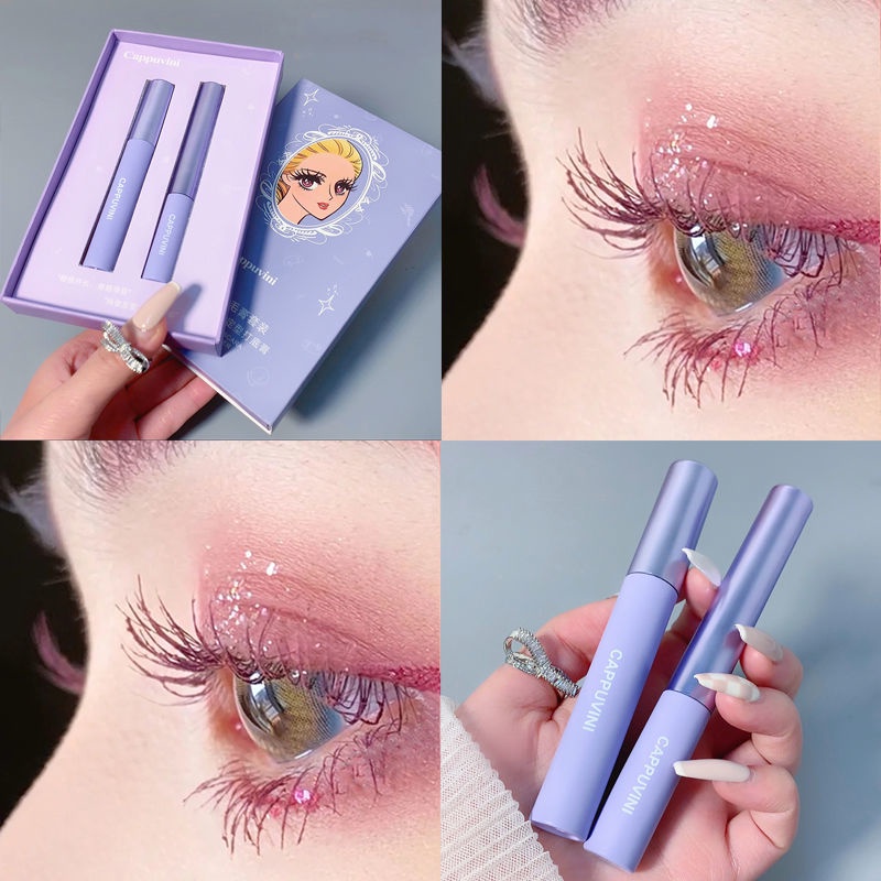 Mascara Kháng Nước Chuốt Mi Dài/Cong Tự Nhiên Không Lem Nhòe Thích Hợp Làm Quà Tặng