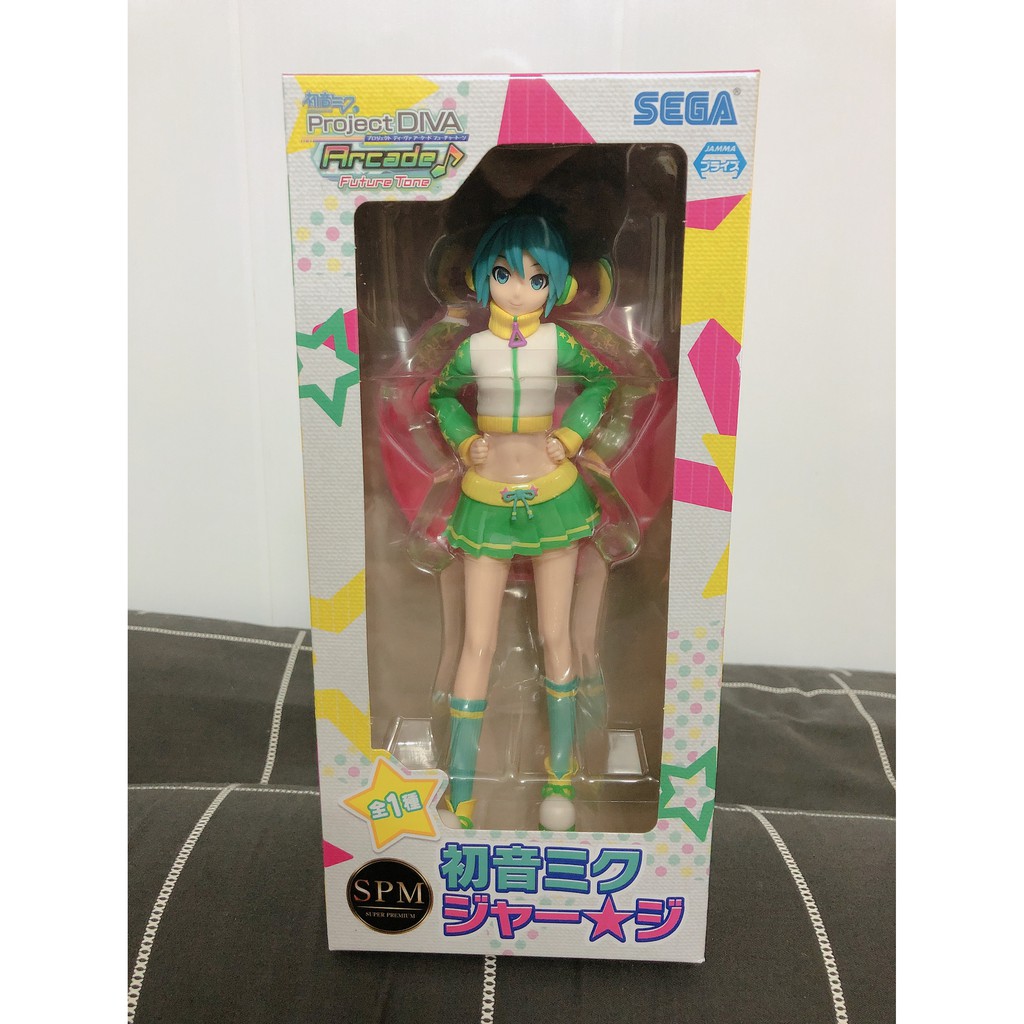Vocaloid Hatsune Miku Project Diva Arcade Future Tone Jersey Mô Hình Chính Hãng Nhật Sega Authentic