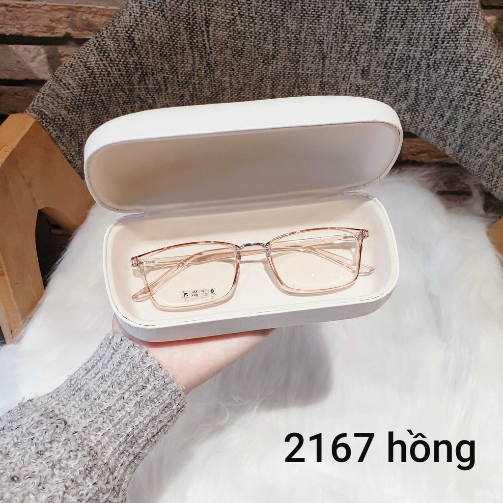 Gọng Kính Cận Mắt Vuông Thời Trang Nam Nữ G STORE Kính Cận Nhựa Dẻo Form Nhỏ Siêu Xinh 2167 | BigBuy360 - bigbuy360.vn