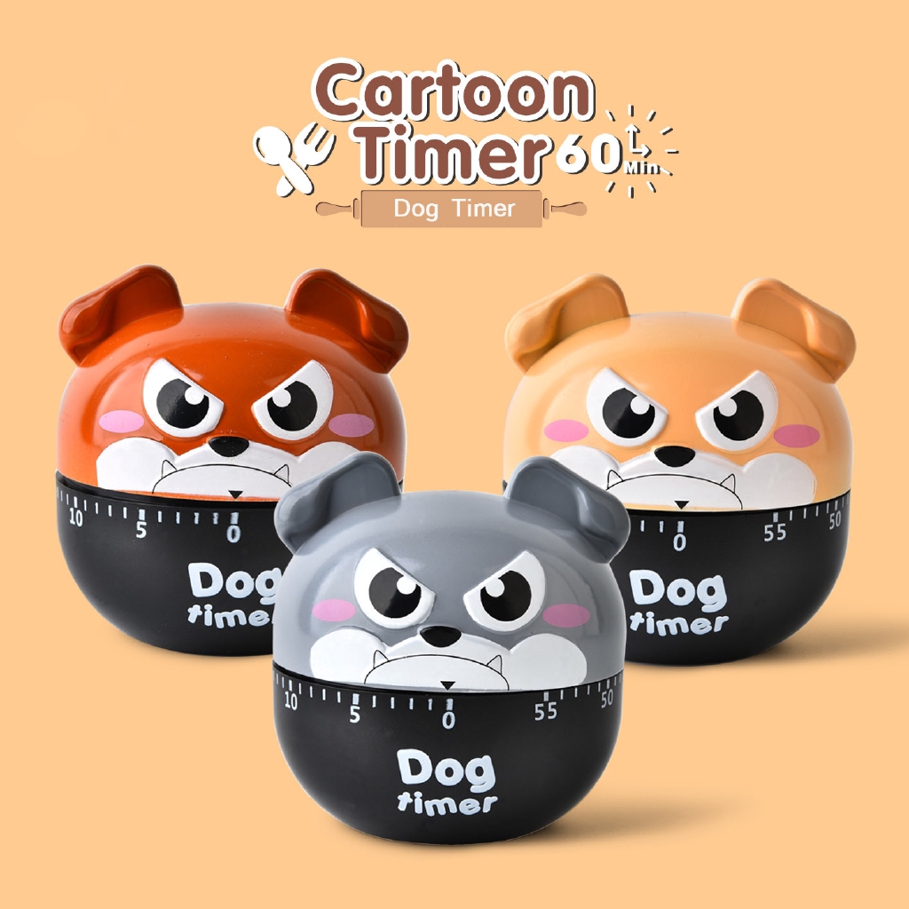 Timer Countdown Cooking Tool Animal Cartoon Kitchen Mechanical Alarm Clock