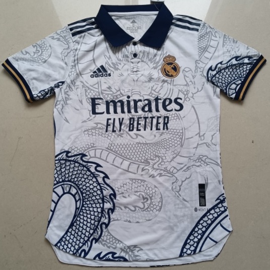 Áo Thun Bóng Đá jersi S-2XL Họa Tiết Đội Bóng Real Madrid 22/23
