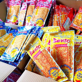 1 Thùng 36 Gói Mực Bento Thái Lan gói lớn 24g Đủ Màu Đủ mùi vị để chọn ăn là ghiền