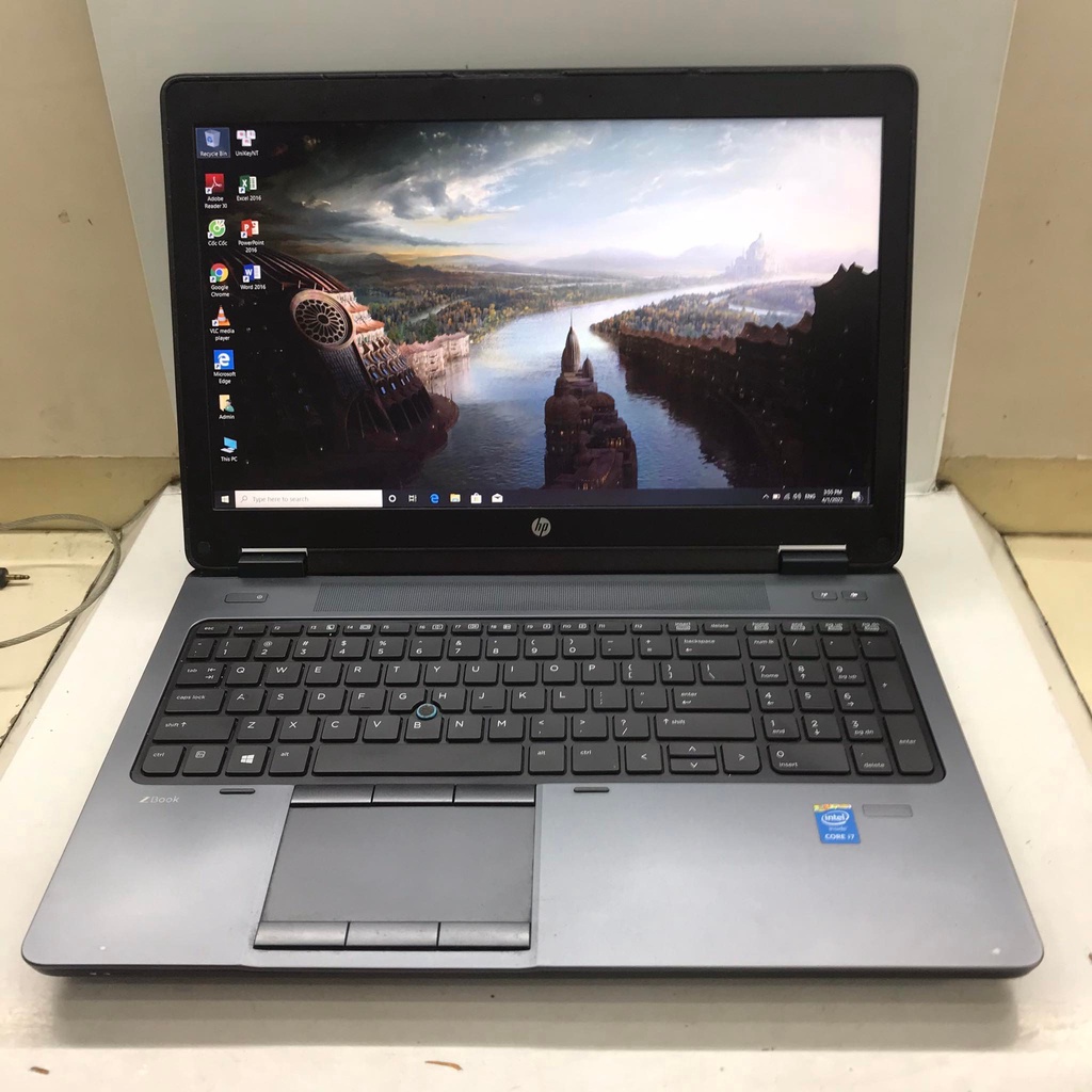 Máy laptop HP ZBook 15 G2 Mobile Workstation Intel Core i7-4810MQ, 8gb ram, 256gb ssd, Vga K1100M. Đẹp, Khỏe
