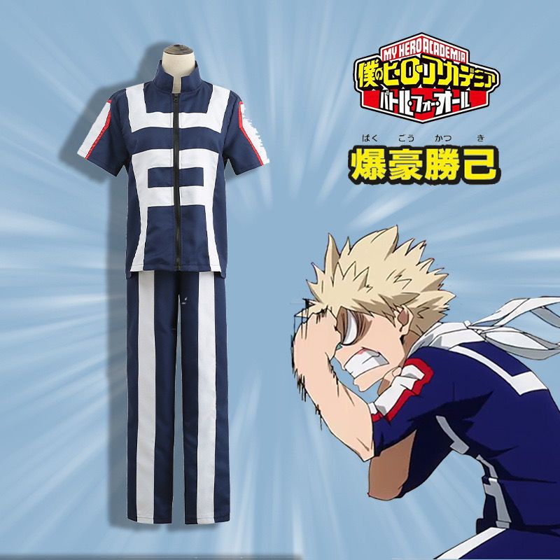Bộ Đồ Hóa Trang Nhân Vật Bakugo Katsuki Iida Tianya Booming Trong Phim Hoạt Hình My Hero Academia