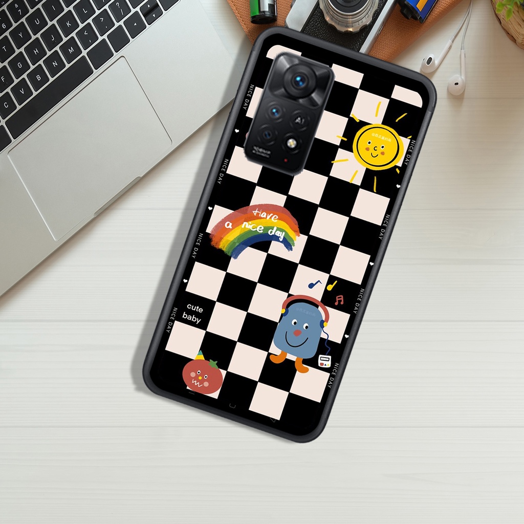 Ốp Lưng XIAOMI  REDMI NOTE 11 4G - NOTE 11 5G - NOTE 11 PRO, In Hình &quot;Black Heart&quot; Phong Cách Đẹp.