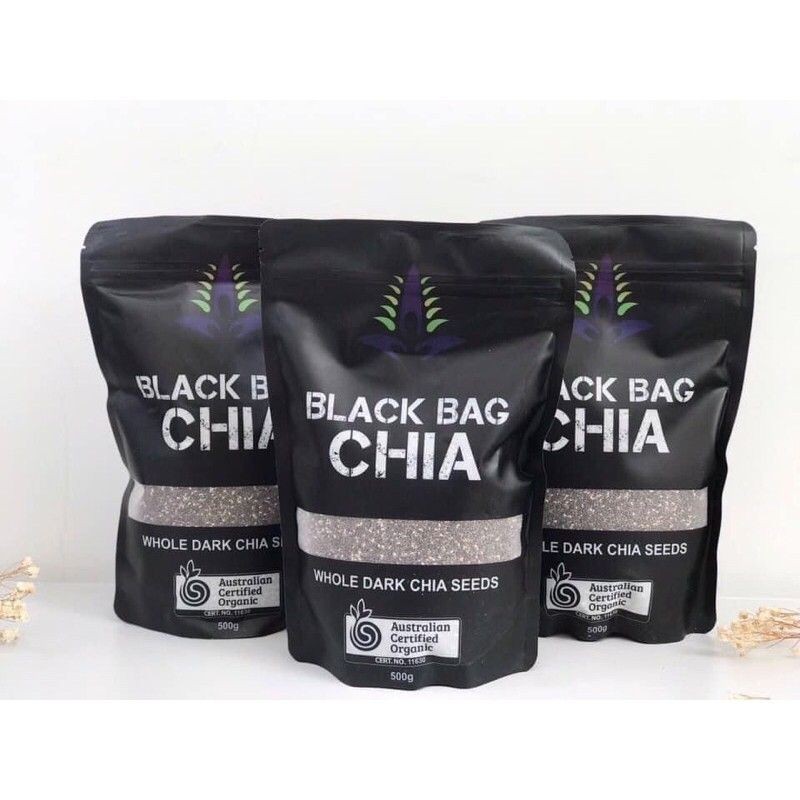 Gói Hạt Chia Úc BLACK BAG CHIA 500gram