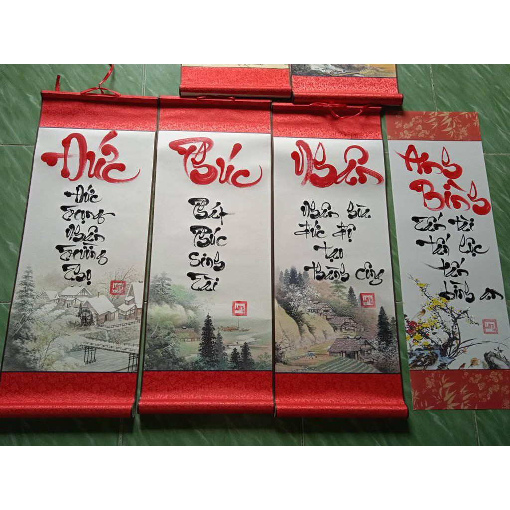 tranh thư pháp viết theo yêu cầu, giá chỉ 40 ngàn | BigBuy360 - bigbuy360.vn
