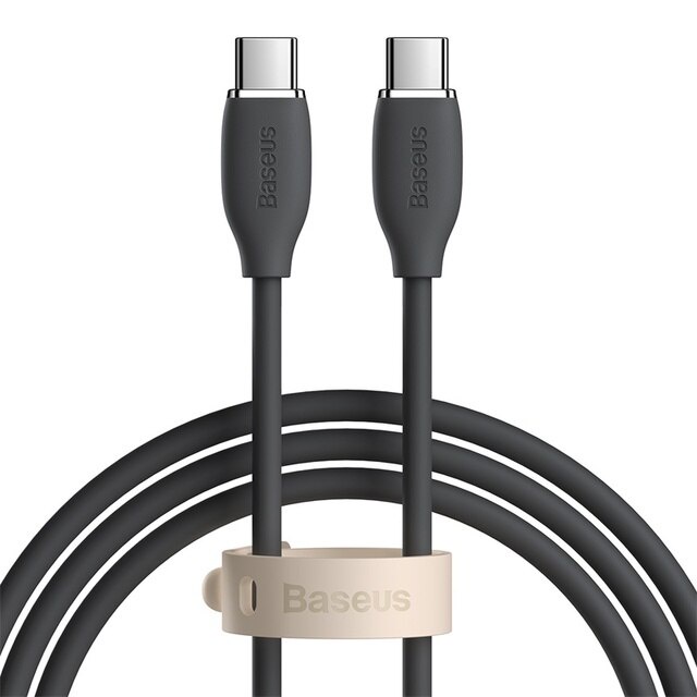 Cáp C to C 100W Baseus Jelly Liquid Silica Gel Fast Charging Cable
