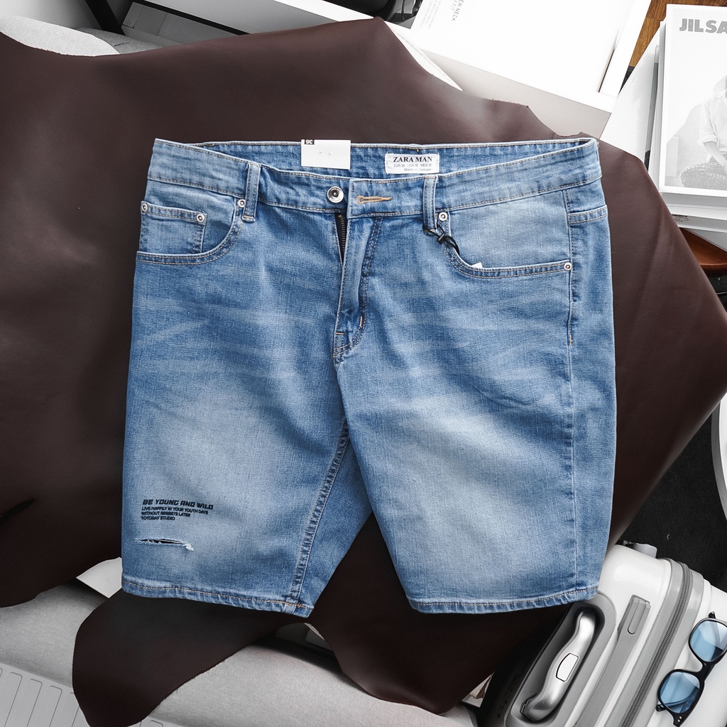BIGSIZE - Quần Short jean nam form bigsize 85kg - 135kg - 7 mẫu in chữ  mã 215/216=68/217/224/226/223/218/229/wash