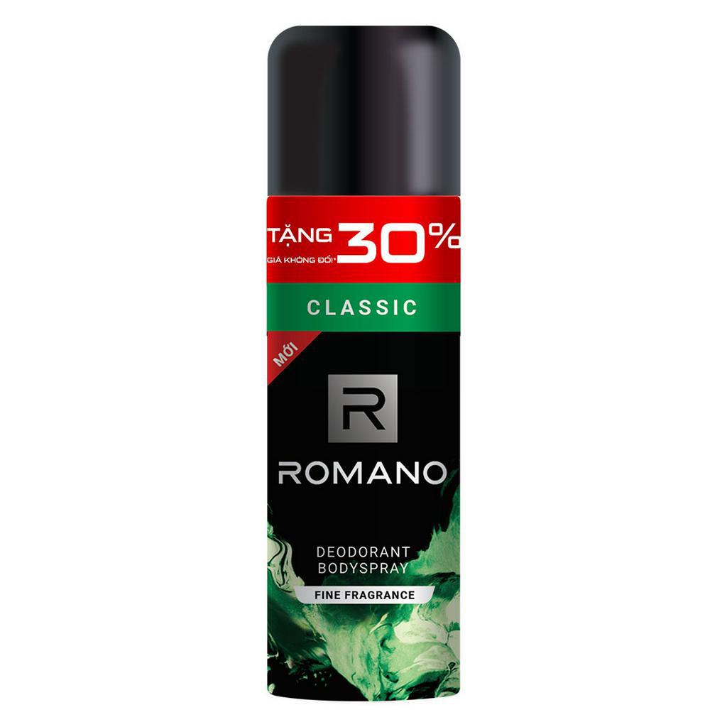 Xịt Khử Mùi Romano Hương Nước Hoa 150ml Hasaki Sản Phẩm Chính Hãng