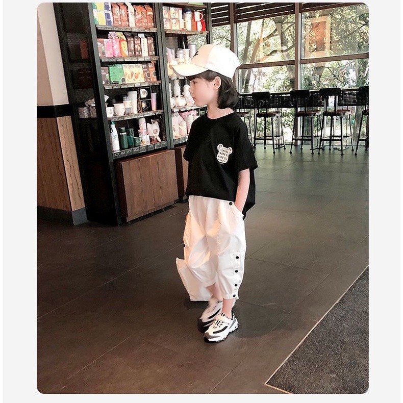 Quần Short Thời Trang Mùa Hè Phong Cách Hàn Quốc Cho Bé Gái