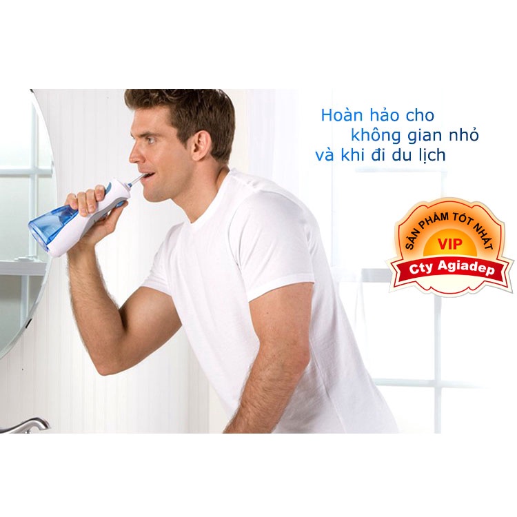 [Chính hãng - 220V] Tăm nước cầm tay Waterpik WP450EC được các gia đình tin dùng
