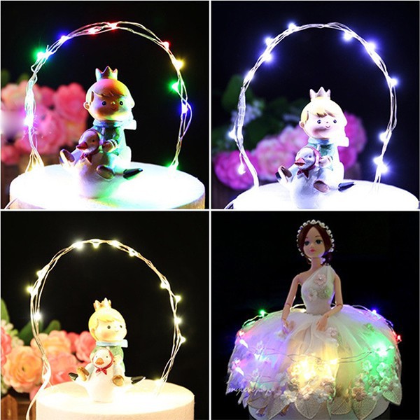 Dây đèn led đom đóm - đèn fairylight sẵn pin HT833