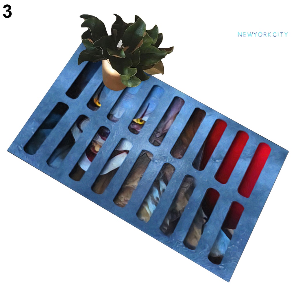 Thảm Chùi Chân Polyester Chống Trượt Thấm Hút Mạnh Họa Tiết Chú Hề Dùng Hàng Ngày