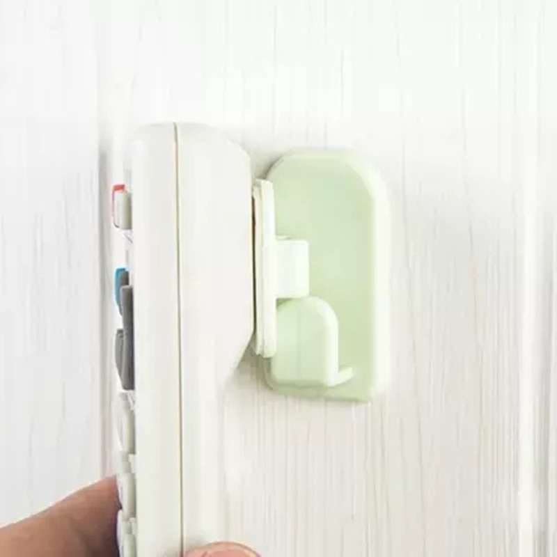 Set 4 Móc Dán Đựng Điều Khiển Tv Trên Tường Tiện Lợi