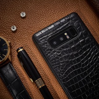 Ốp Lưng IONE Samsung Note 8 Bọc Da Cá Sấu Thật