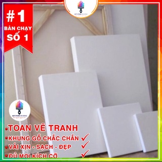 TOAN VẼ SƠN DẦU/ACRYLIC CĂNG SẴN