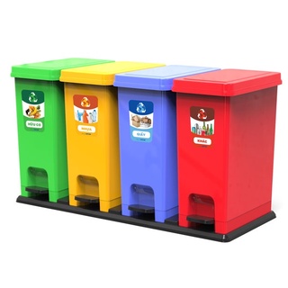 🌱 Thùng rác phân loại ECO Bộ 4 Duy Tân