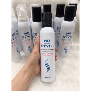 Mousse vuốt tóc HP Style Cứng - Mền