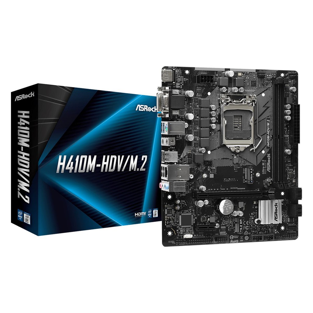 Mainboard Asrock H410M-HDV/M.2 - Hàng Chính Hãng | WebRaoVat - webraovat.net.vn