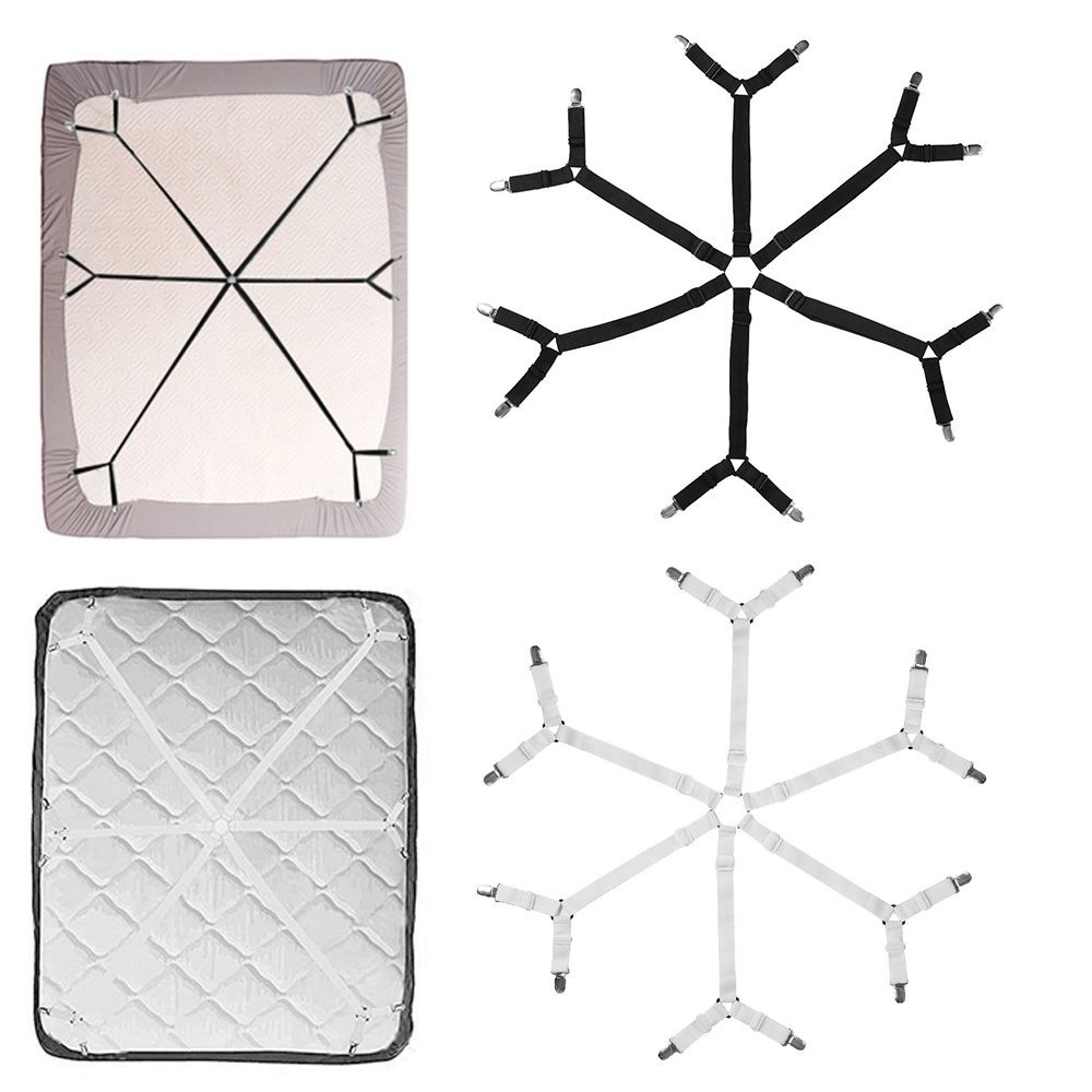 Kẹp 6 mặt hỗ trợ cố định ga giường không trượt tiện lợi | BigBuy360 - bigbuy360.vn