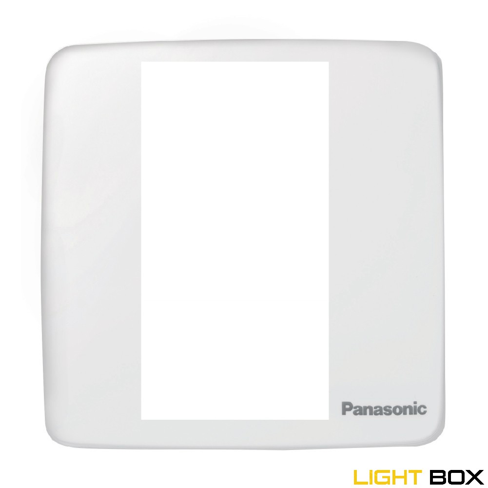 Mặt vuông dùng cho 1,2,3 thiết bị Panasonic Minerva màu trắng