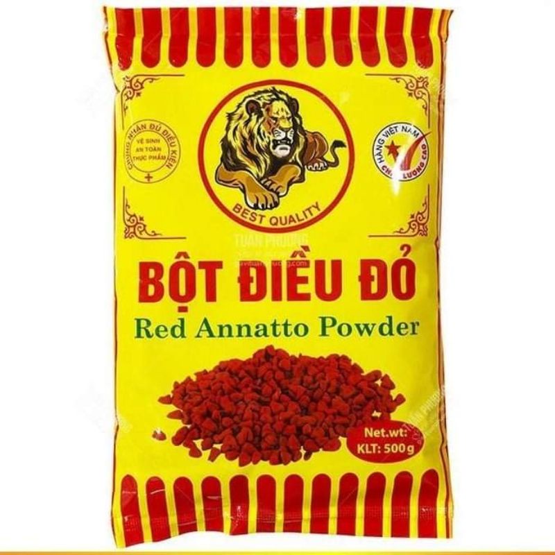 Bột điều đỏ gói 500g