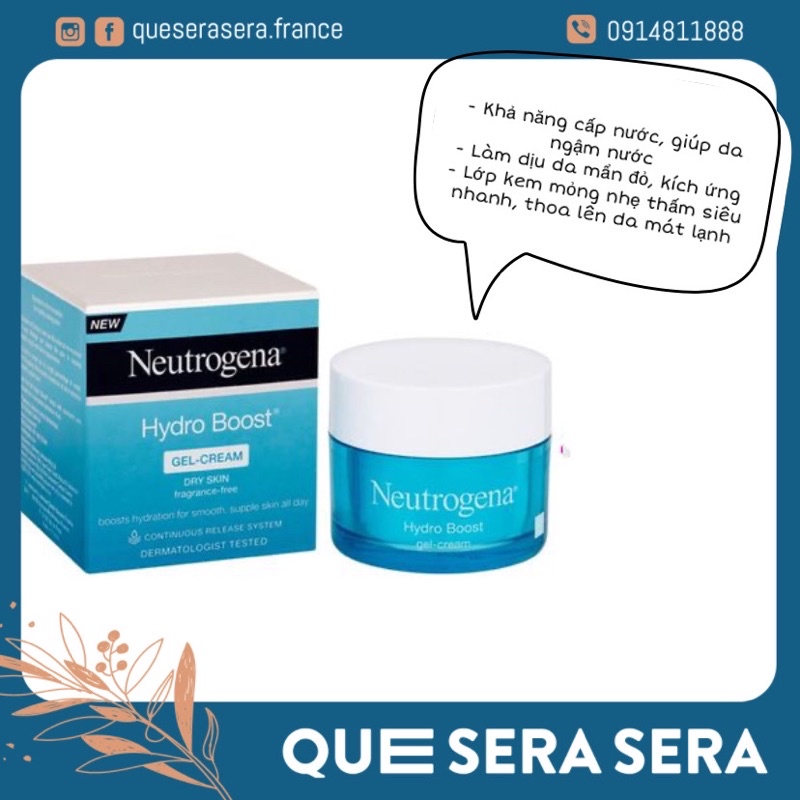 Kem dưỡng dạng gel Neutrogena cấp nước