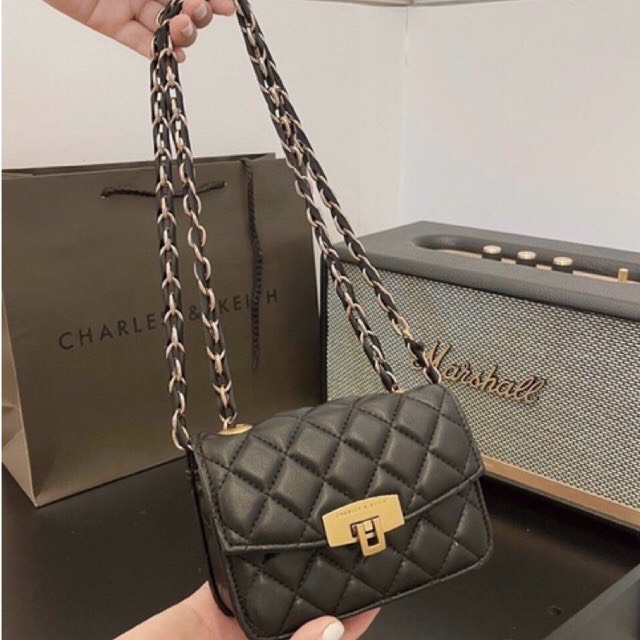 Túi đeo chéo túi xách nữ mini ô trám phong cách Hàn Quốc SMN396