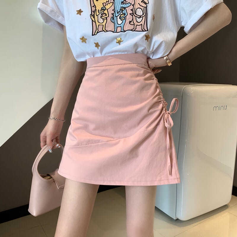 Chân Váy Chữ A Lưng Cao Màu Đen Cho Nữ váy nữ WT-DQ-07