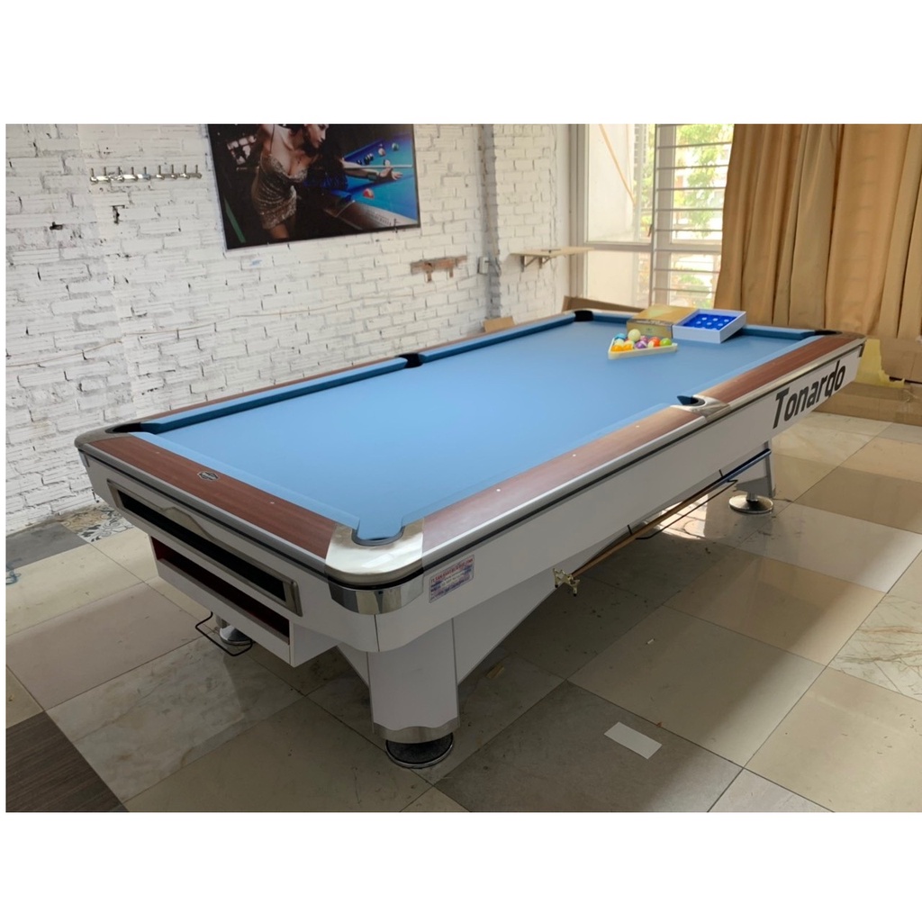 Bàn Billiard Tonardo 9020 Đầy Đủ Phụ Kiện, Bi A Bida Câu Lạc Bộ Hanana