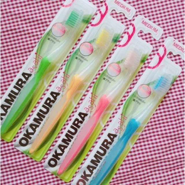 Okamura - Bàn chải đánh răng chất lượng Nhật Bản (3 loại)