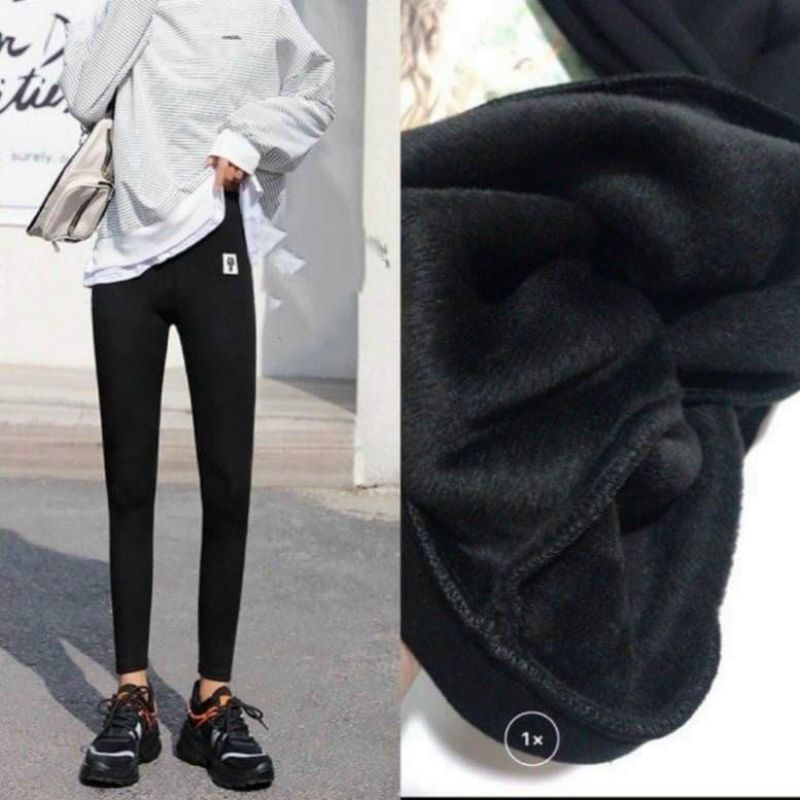 Quần Legging Quần legging Lót Lông