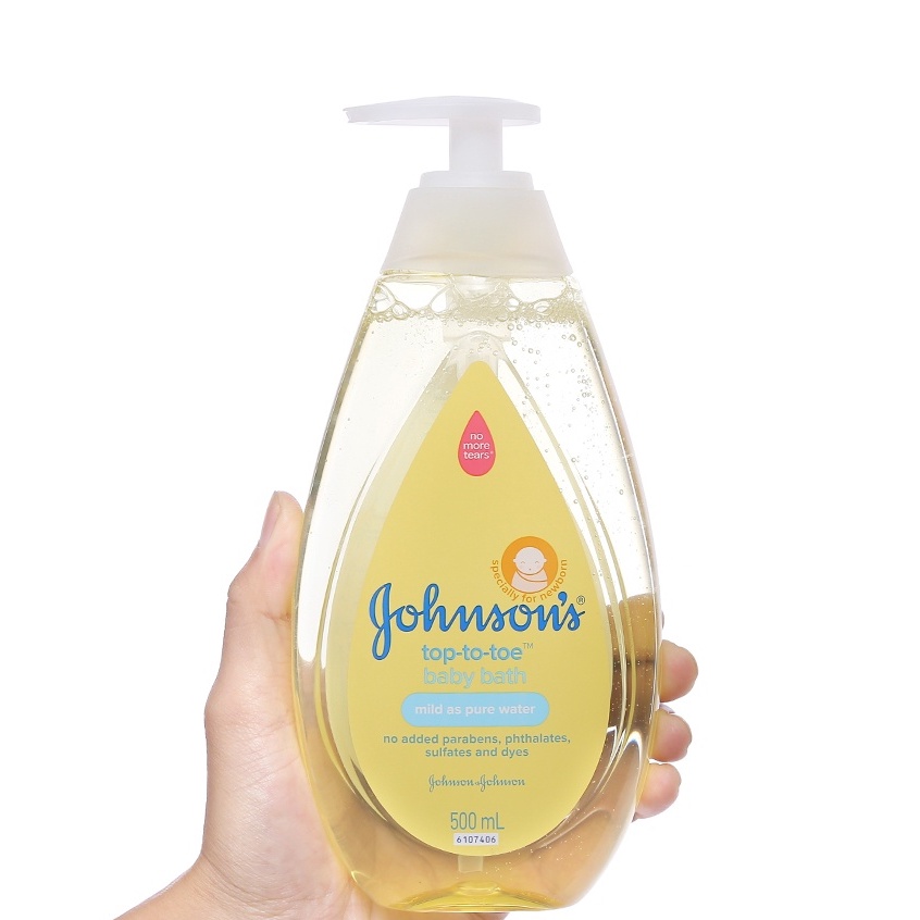  Sữa tắm gội toàn thân Jonhson Baby 200ml - 500ml